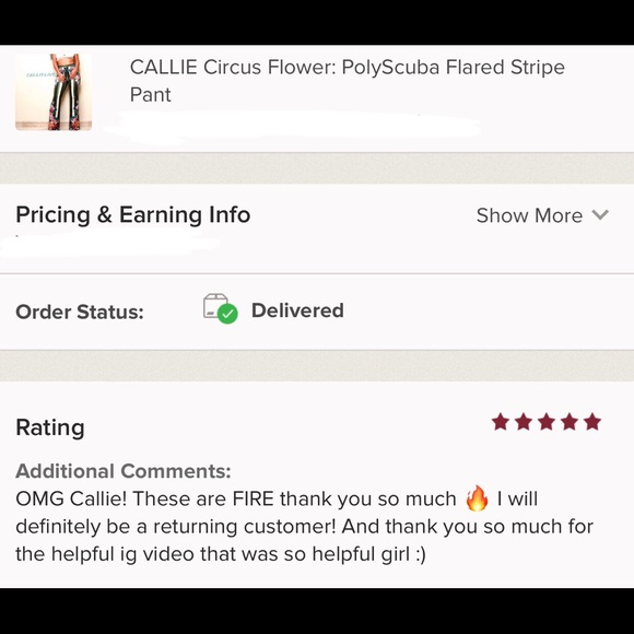 Callie Lives Pants - Another raving review.... Thanks Jesus.